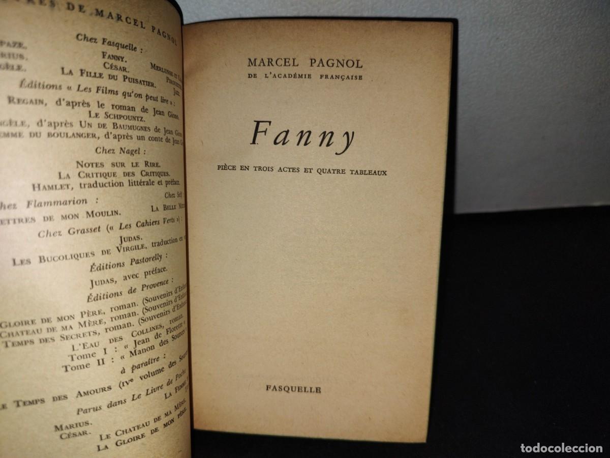 Libros de segunda mano: 183- FANNY - MARCEL PAGNOL - 1965 - Foto 4
