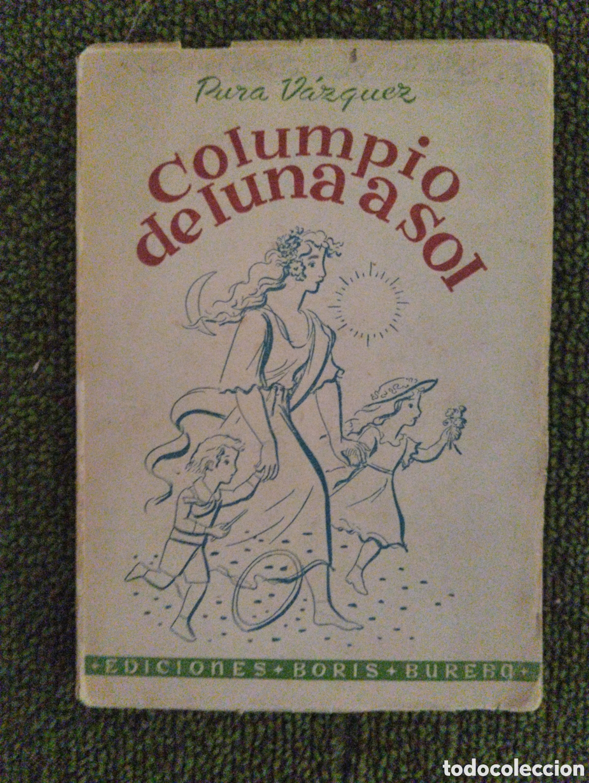 Libros de segunda mano: Columpio de luna a sol, Pura V&aacute;zquez - Foto 1