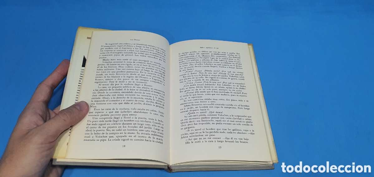 Libros de segunda mano: SE&Ntilde;OR, APIADATE DE MI. LEO PERUTZ. EDITORIAL DEBATE. 1990 - Foto 4