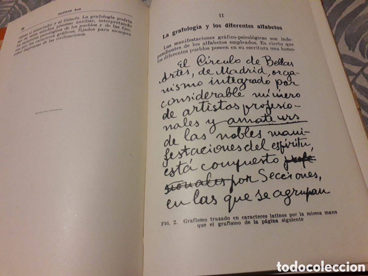 Libros de segunda mano: GRAFOLOG&Iacute;A, MATILDE RAS, - Foto 3