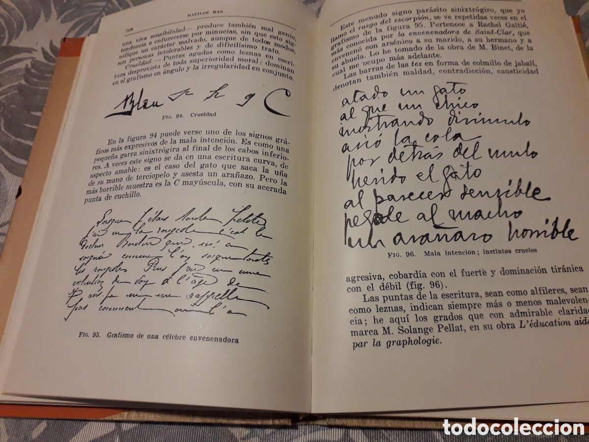 Libros de segunda mano: GRAFOLOG&Iacute;A, MATILDE RAS, - Foto 4