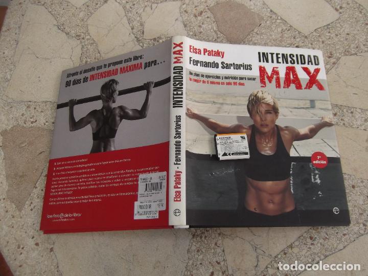 Libros de segunda mano: intensidad max, elsa pataky, fernando sartorius, un plan de ejercicios y nutricion, - Foto 1