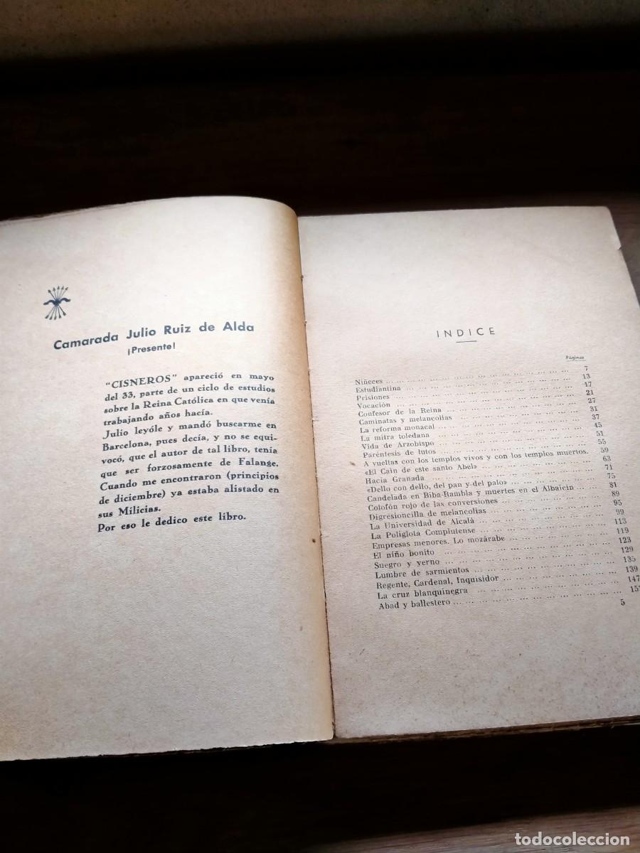 Libros de segunda mano: Cisneros. Luys Santa Marina - Foto 4