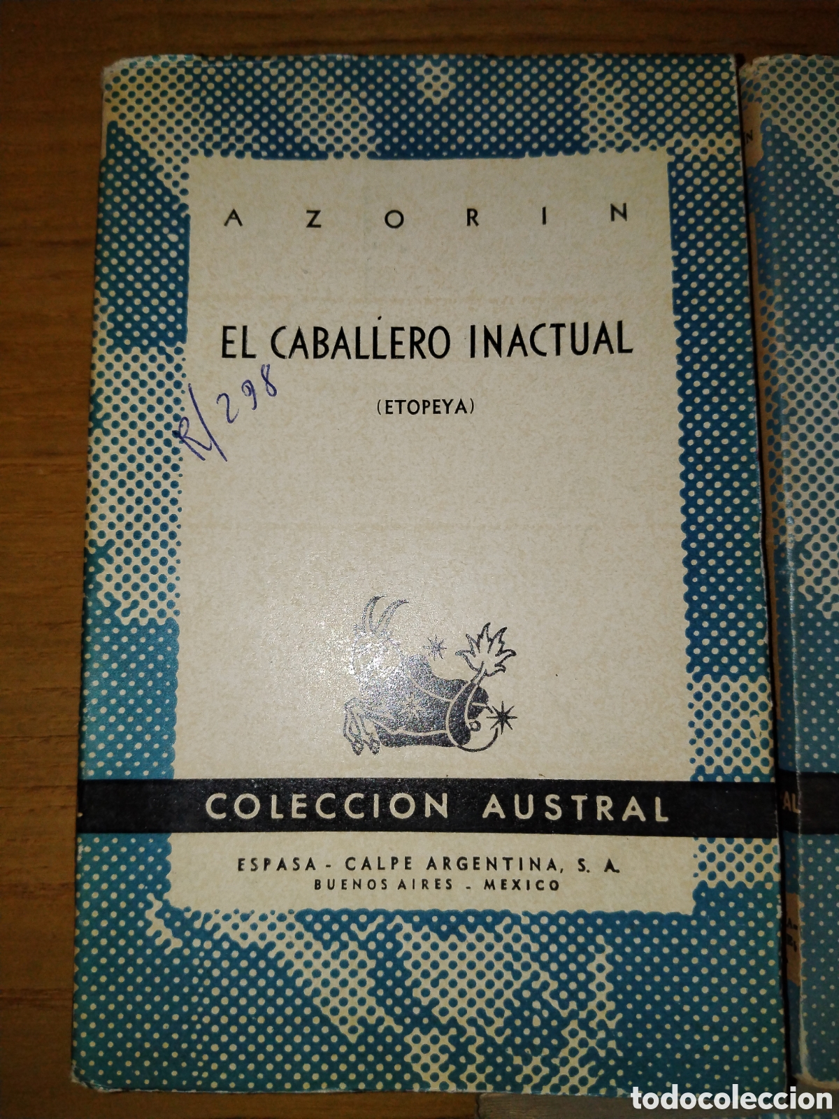 Libros de segunda mano: Azor&iacute;n. Siete t&iacute;tulos colecci&oacute;n austral. Distintos a&ntilde;os - Foto 2