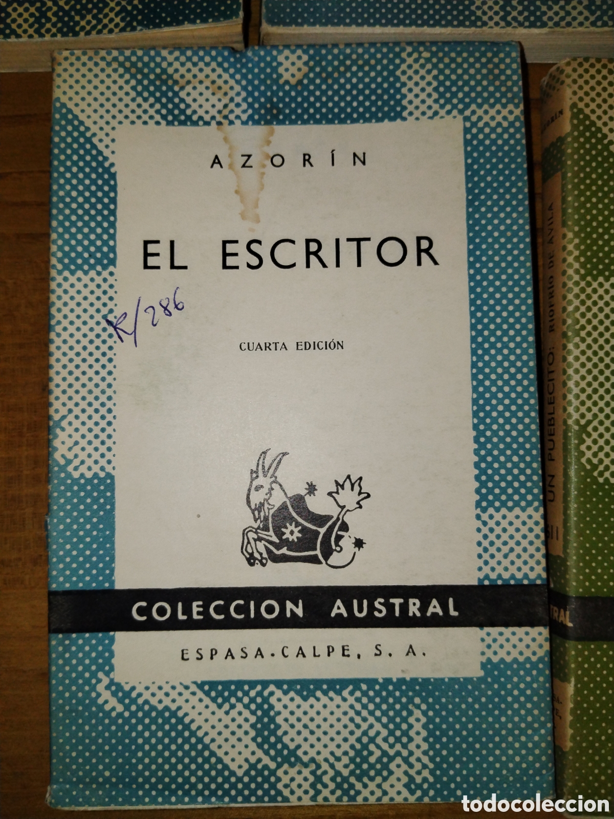 Libros de segunda mano: Azor&iacute;n. Siete t&iacute;tulos colecci&oacute;n austral. Distintos a&ntilde;os - Foto 6