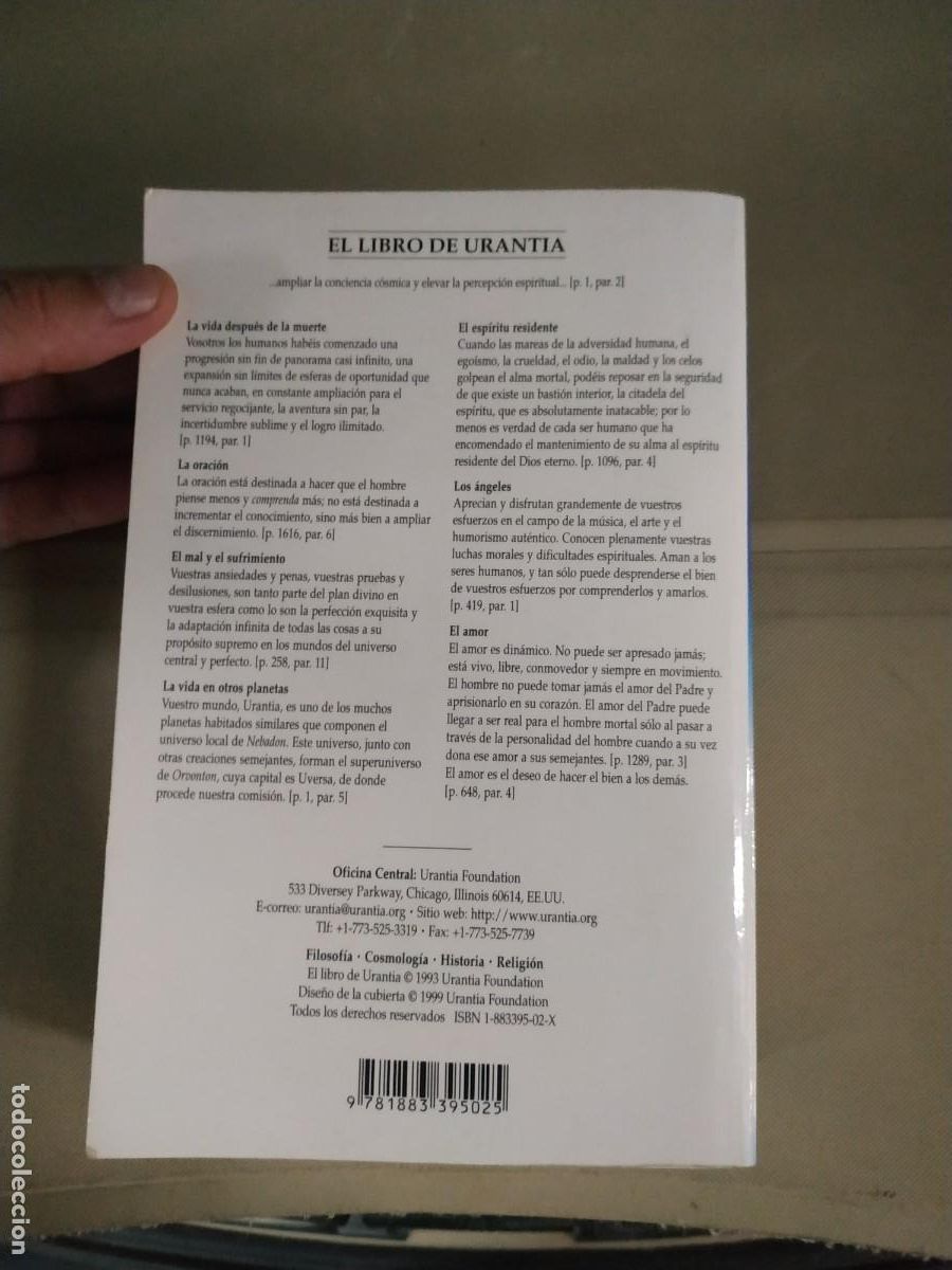 Libros de segunda mano: El libro de Urantia. Las 4 partes. Urantia Foundation - Foto 2