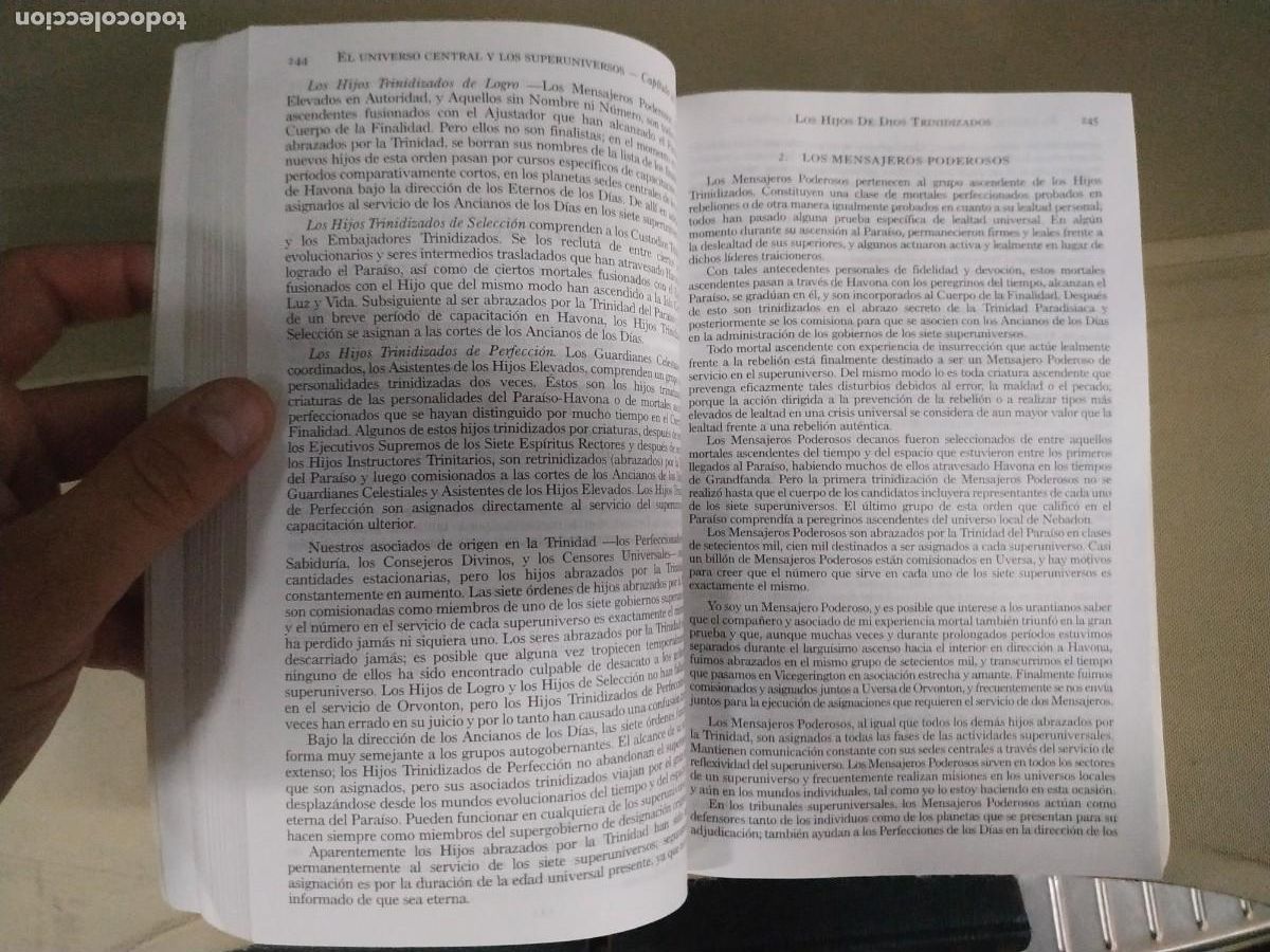 Libros de segunda mano: El libro de Urantia. Las 4 partes. Urantia Foundation - Foto 5