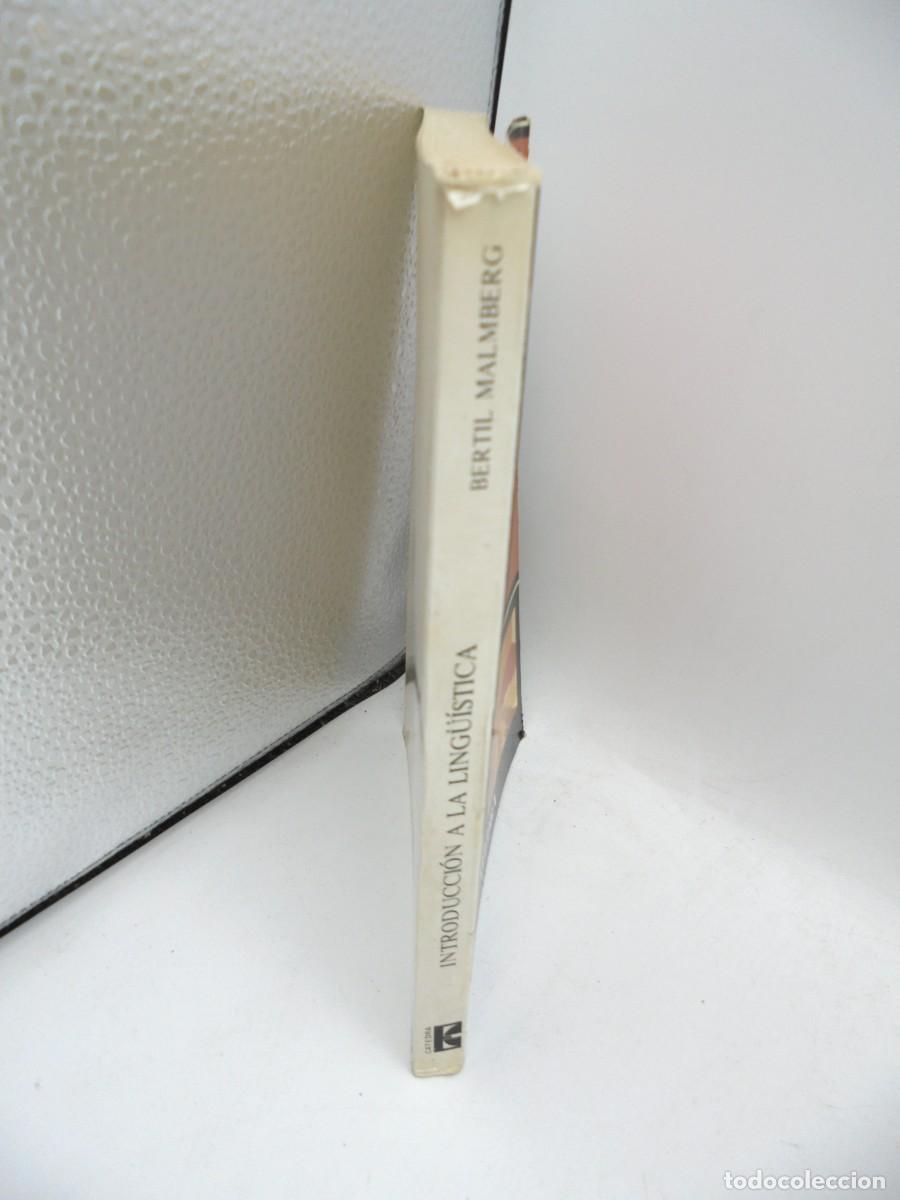 Libros de segunda mano: INTRODUCCION A LA LING&Uuml;ISTICA. BERTIL MALMERG. EDICIONES CATEDRA. 1982. PAGS : 243. - Foto 4