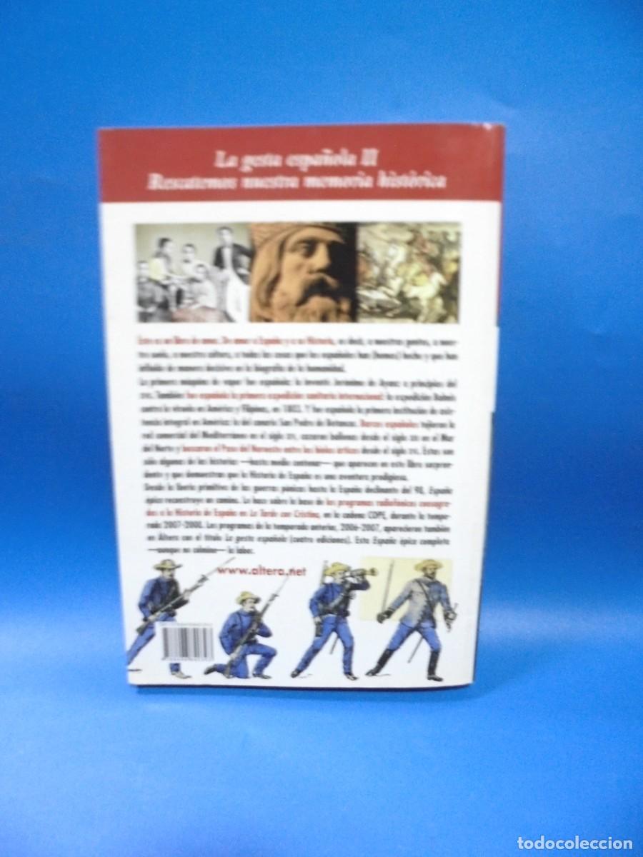 Libros de segunda mano: ESPA&Ntilde;A EPICA. JOSE AVIER ESPARZA. OLTERA. 2008. PAGS : 302. - Foto 5