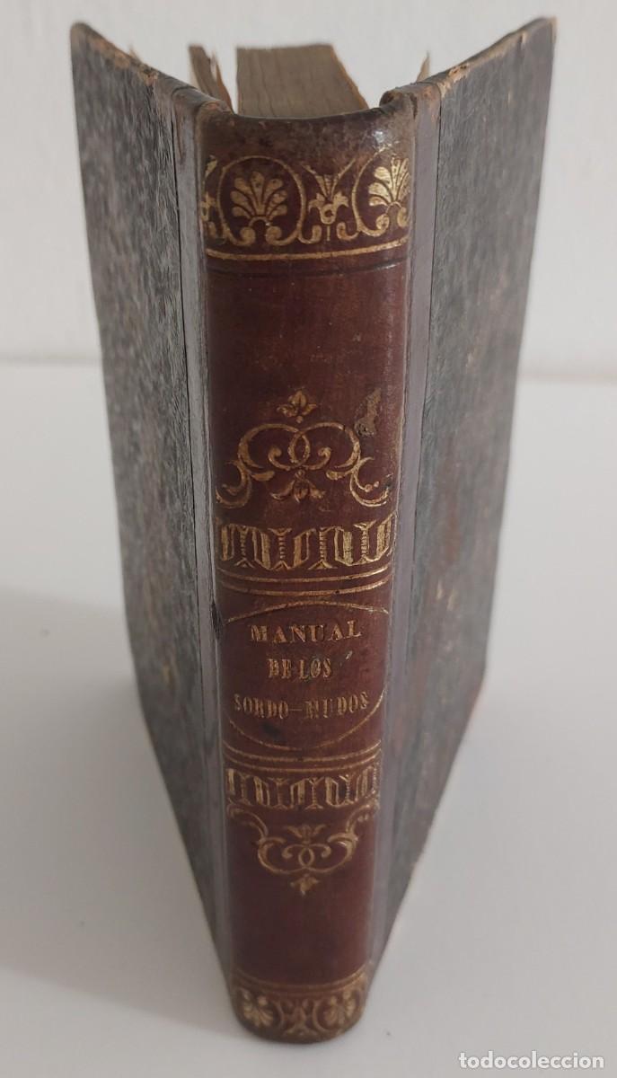 Libros de segunda mano: 1836 - MANUAL DE SORDO MUDOS - BALLESTEROS - - Foto 1