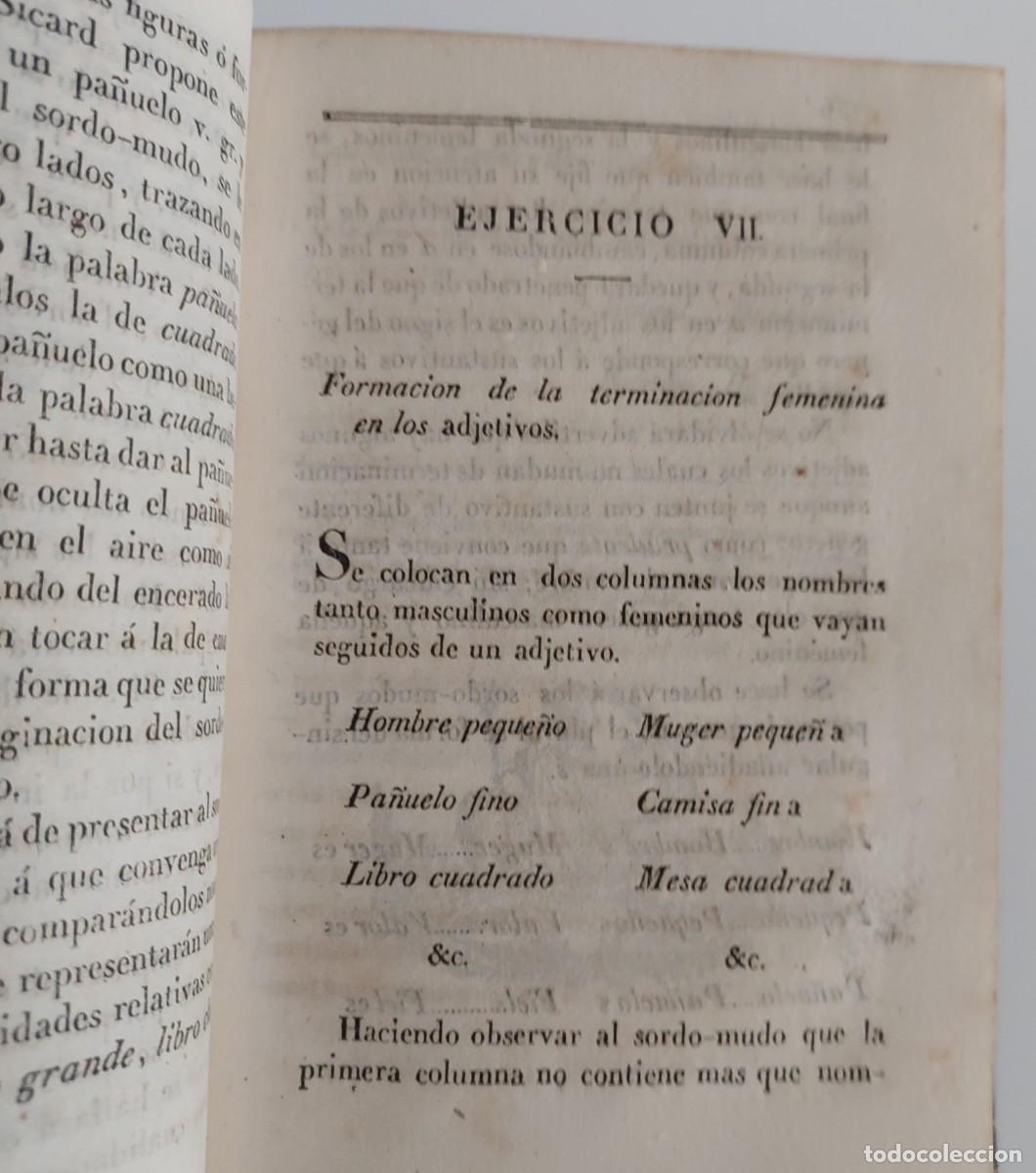 Libros de segunda mano: 1836 - MANUAL DE SORDO MUDOS - BALLESTEROS - - Foto 7