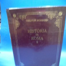 Libros de segunda mano: HISTORIA DE ROMA II. THEODOR MOMMSEN. 2005. PAGS : 568.
