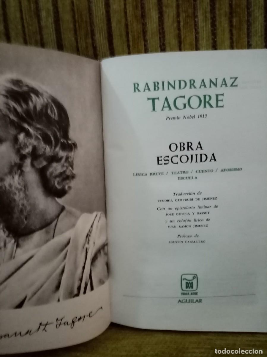 Libros de segunda mano: RABINDRANAZ TAGORE Obra Escojida - Foto 6