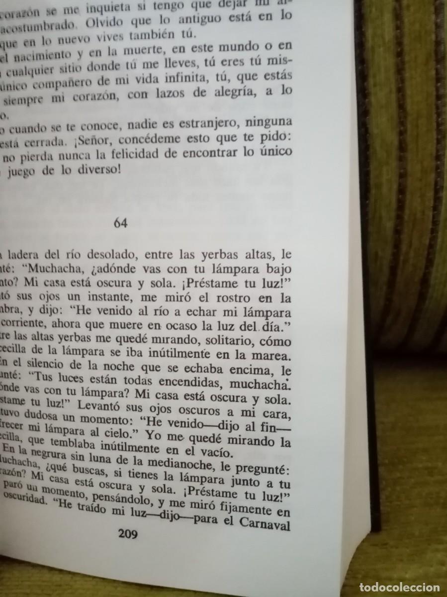 Libros de segunda mano: RABINDRANAZ TAGORE Obra Escojida - Foto 10