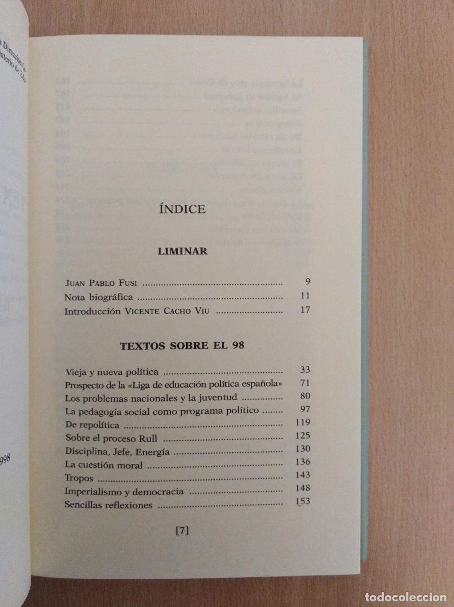 Libros de segunda mano: TEXTOS SOBRE EL 98. Jos&eacute; Ortega y Gasset - Foto 5