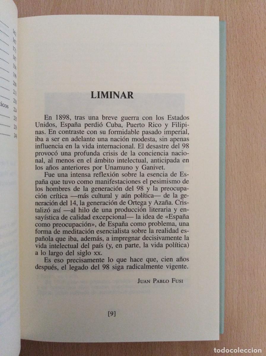 Libros de segunda mano: TEXTOS SOBRE EL 98. Jos&eacute; Ortega y Gasset - Foto 7