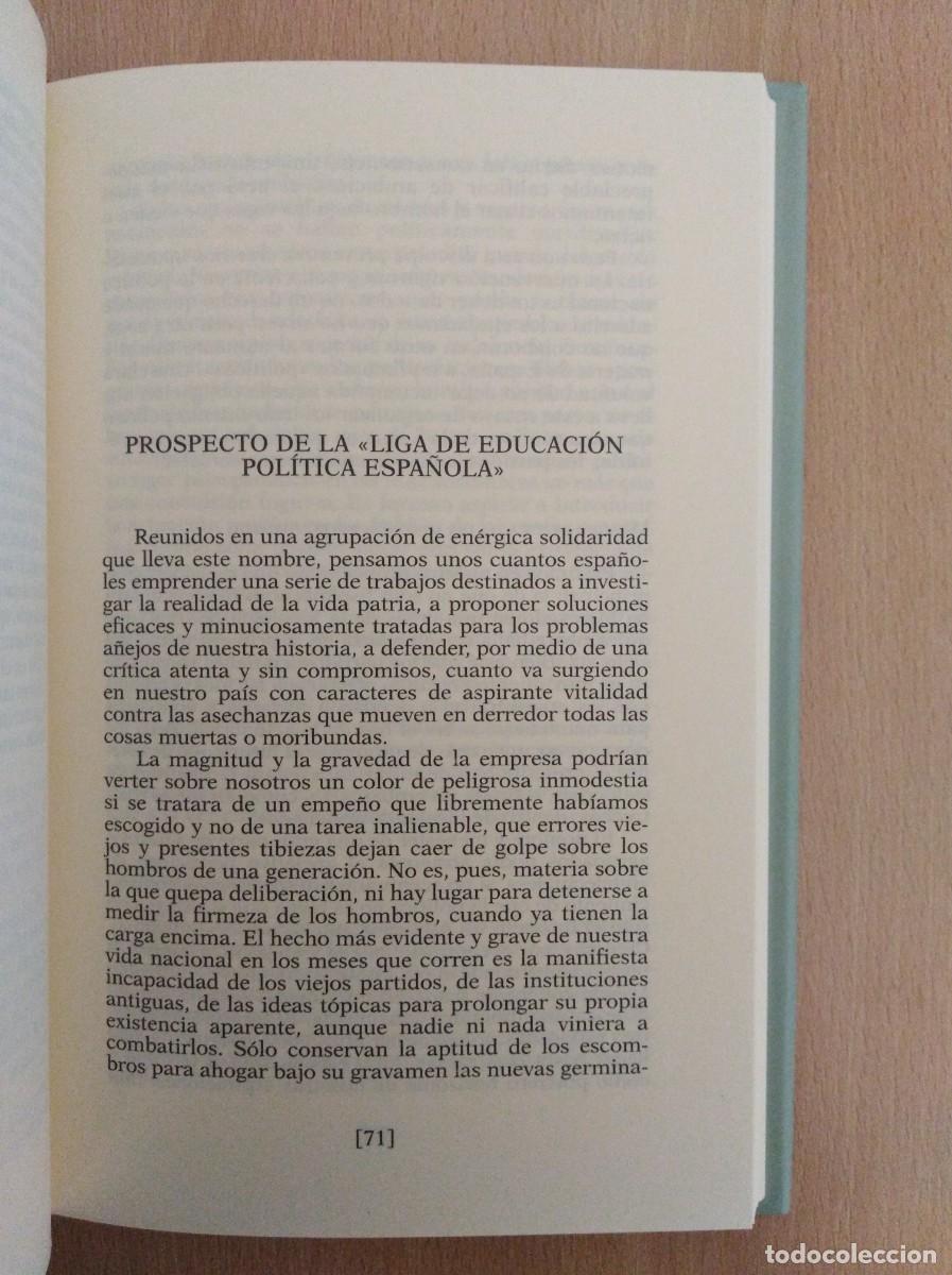 Libros de segunda mano: TEXTOS SOBRE EL 98. Jos&eacute; Ortega y Gasset - Foto 10