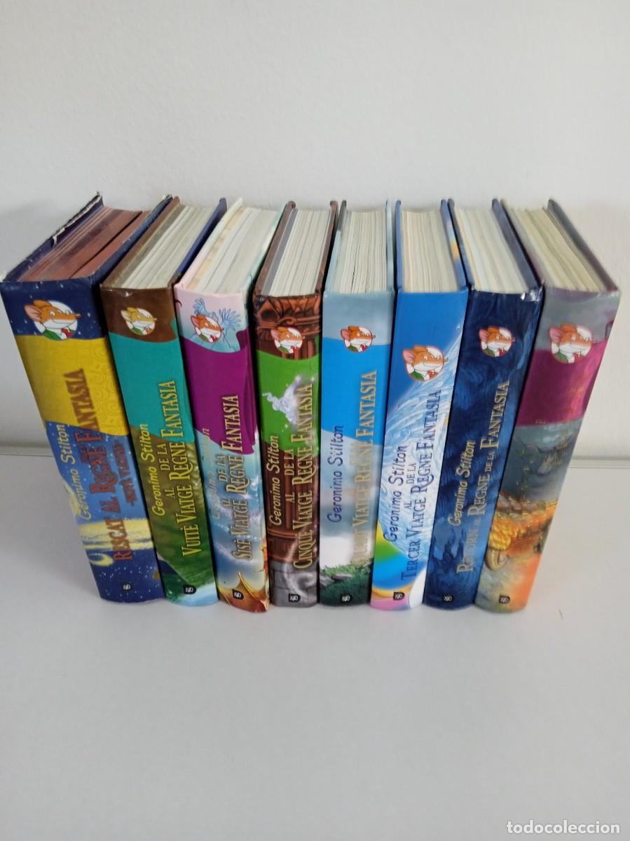 Libros de segunda mano: GERONIMO STILTON Al Regne de la fantas&iacute;a 9 tomos Catal&agrave; - Foto 1