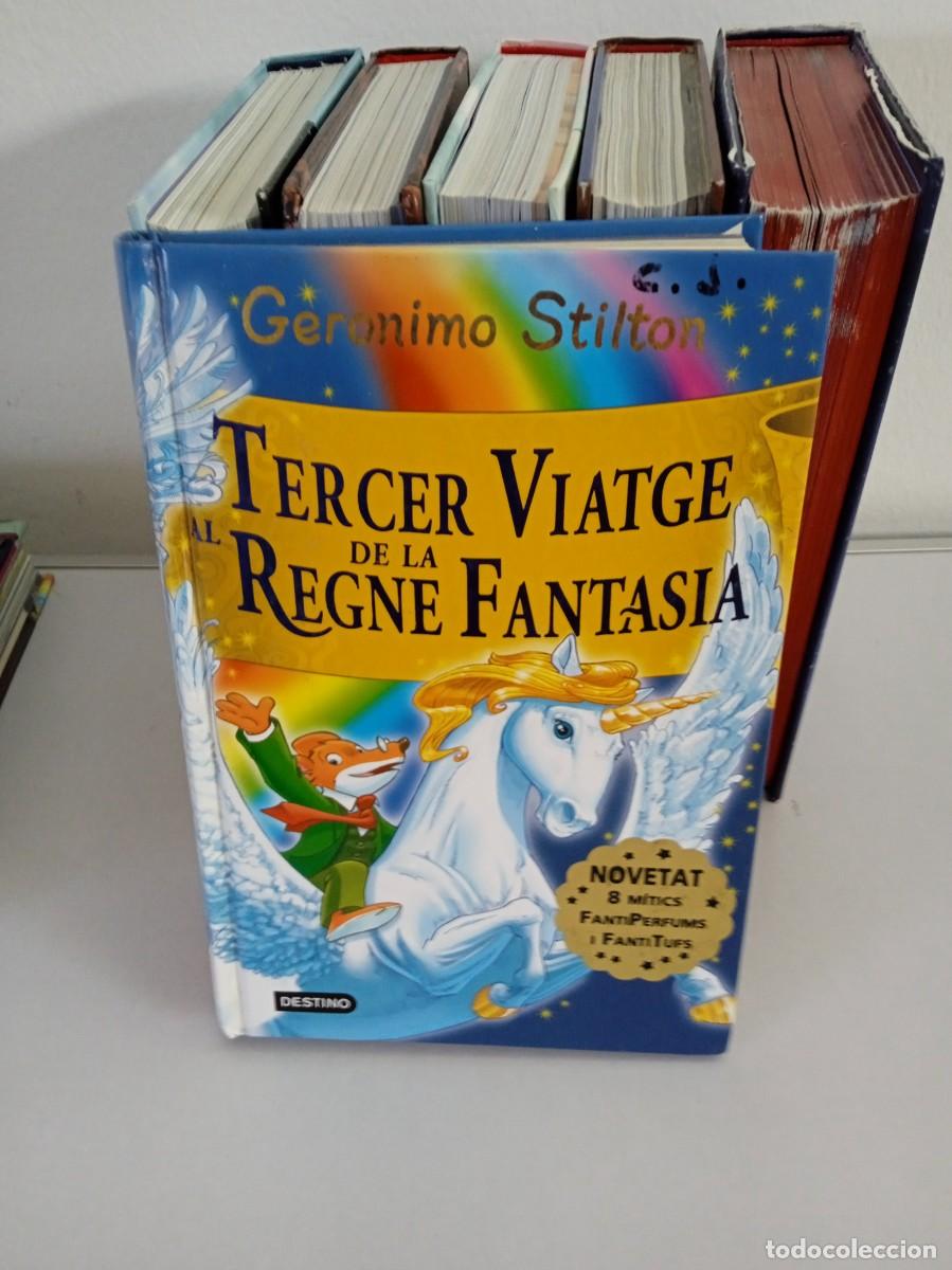 Libros de segunda mano: GERONIMO STILTON Al Regne de la fantas&iacute;a 9 tomos Catal&agrave; - Foto 5