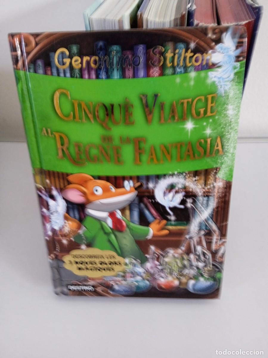 Libros de segunda mano: GERONIMO STILTON Al Regne de la fantas&iacute;a 9 tomos Catal&agrave; - Foto 6
