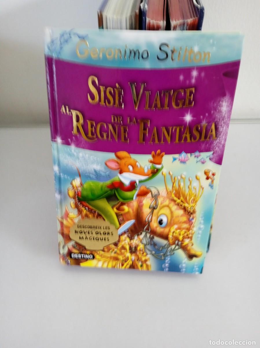 Libros de segunda mano: GERONIMO STILTON Al Regne de la fantas&iacute;a 9 tomos Catal&agrave; - Foto 7