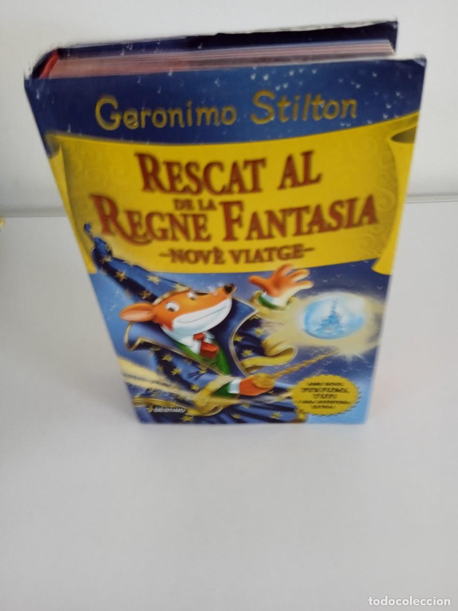 Libros de segunda mano: GERONIMO STILTON Al Regne de la fantas&iacute;a 9 tomos Catal&agrave; - Foto 9