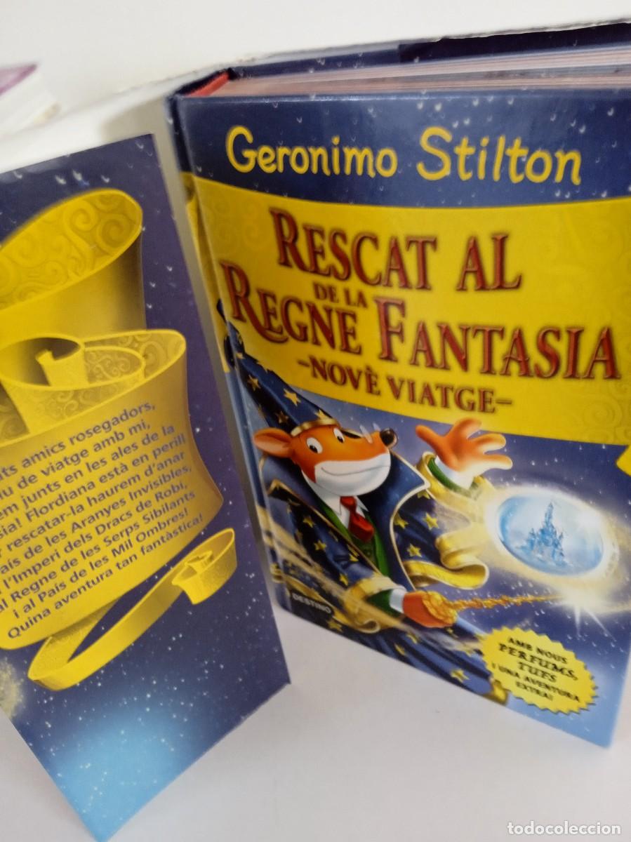 Libros de segunda mano: GERONIMO STILTON Al Regne de la fantas&iacute;a 9 tomos Catal&agrave; - Foto 12