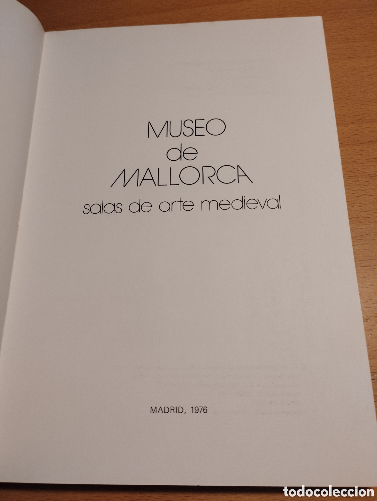 Libros de segunda mano: MUSEO DE MALLORCA. SALAS DE ARTE MEDIEVAL - Foto 2