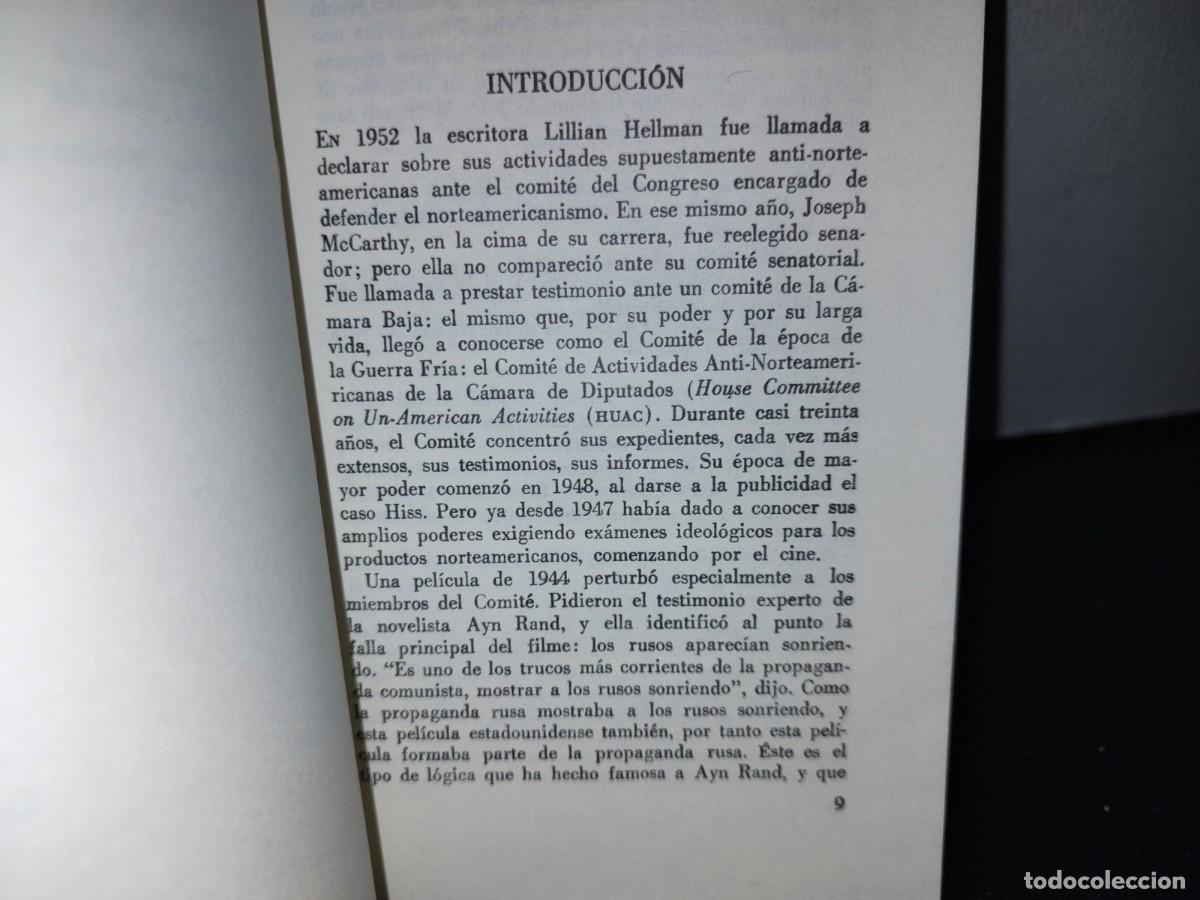 Libros de segunda mano: 184- TIEMPO DE CANALLAS - LILLIAN HELLMAN - Foto 6