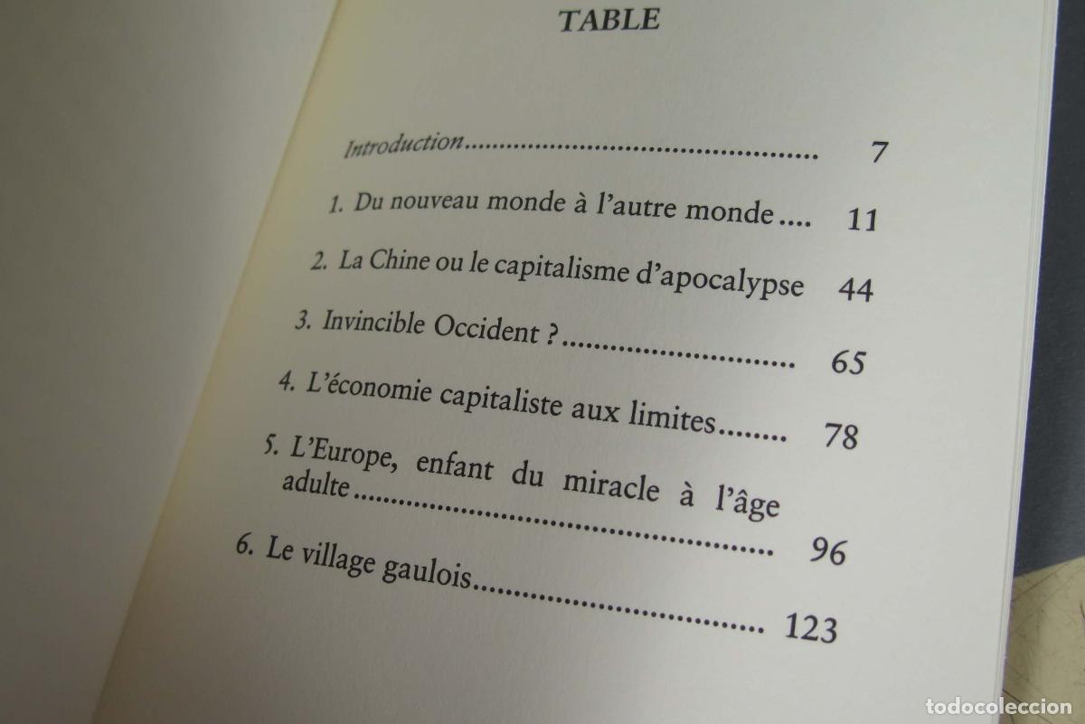 Libros de segunda mano: Ce monde qui vient. Alain Minc - Foto 2