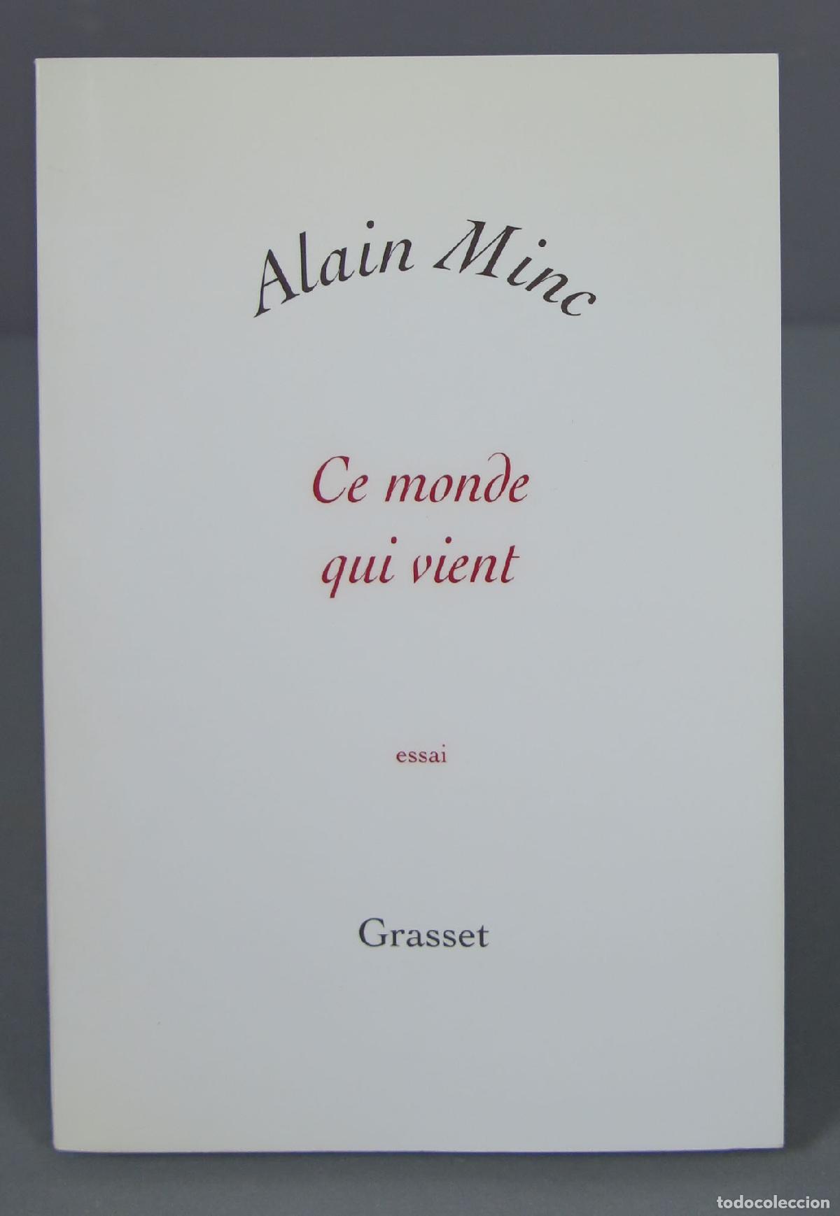 Libros de segunda mano: Ce monde qui vient. Alain Minc - Foto 1