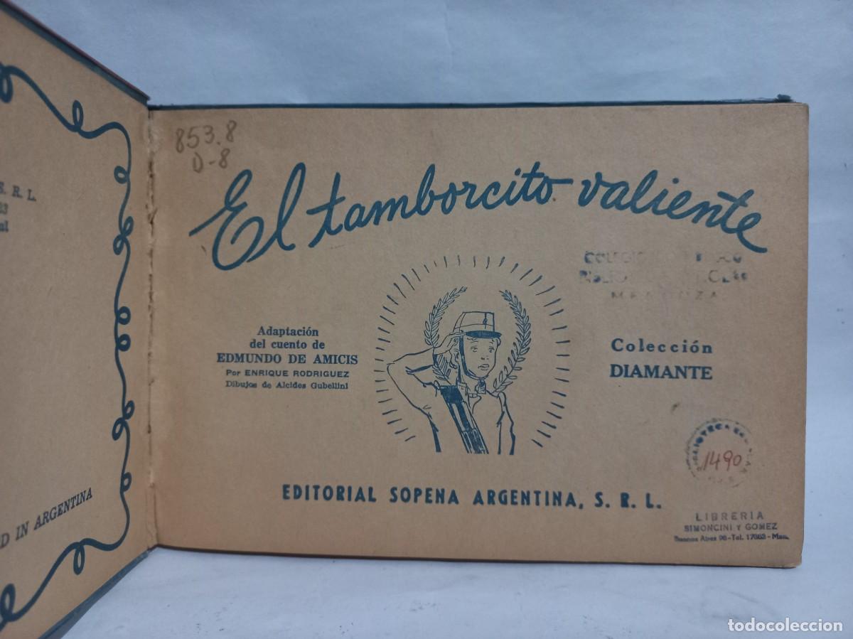 Libros de segunda mano: Edmundo de Amicis - El Tamborcito Valiente - 1951 - Foto 2