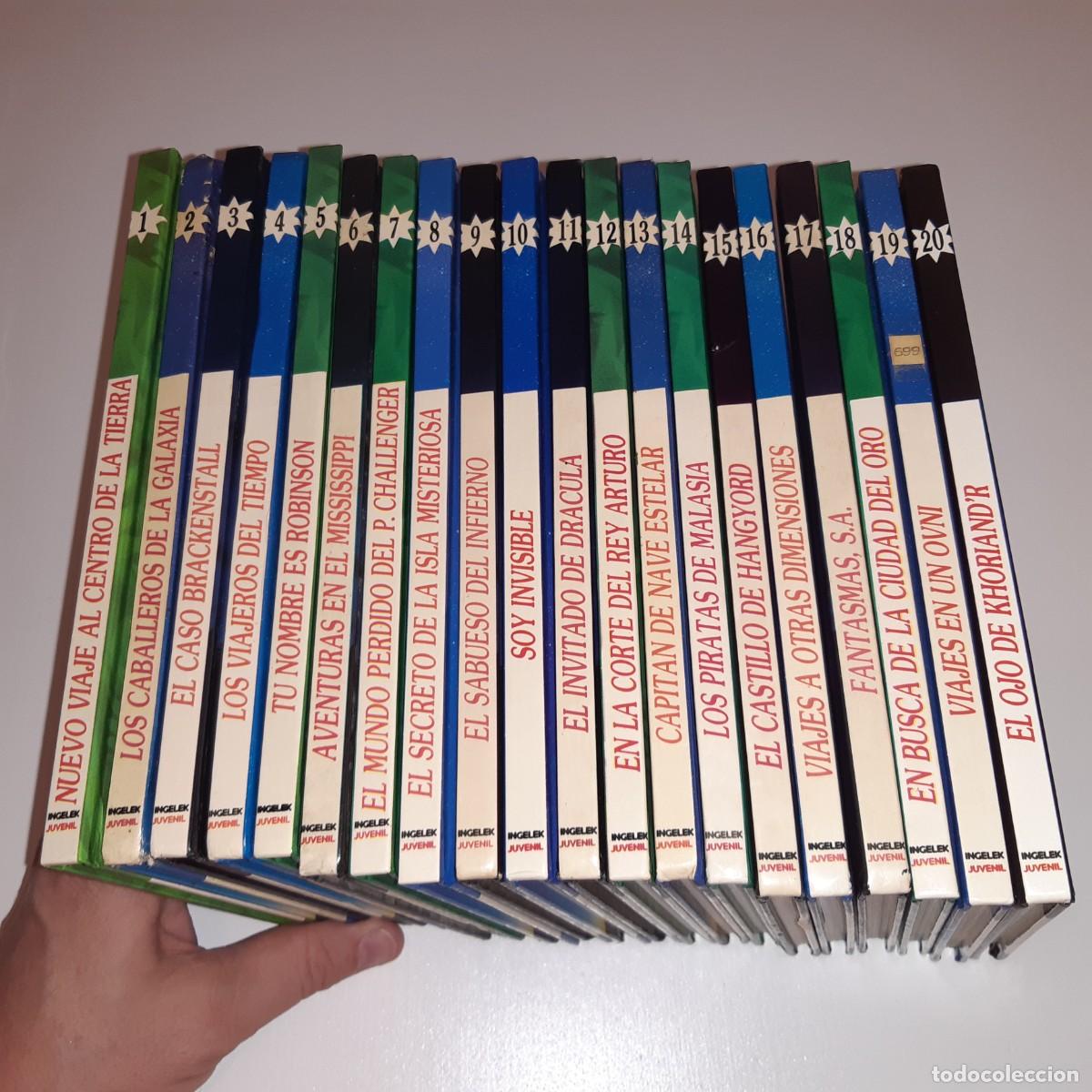 Libros de segunda mano: MULTI AVENTURA 1 al 20. COLECCION COMPLETA. INGELEK. LIBRO JUEGO - Foto 1