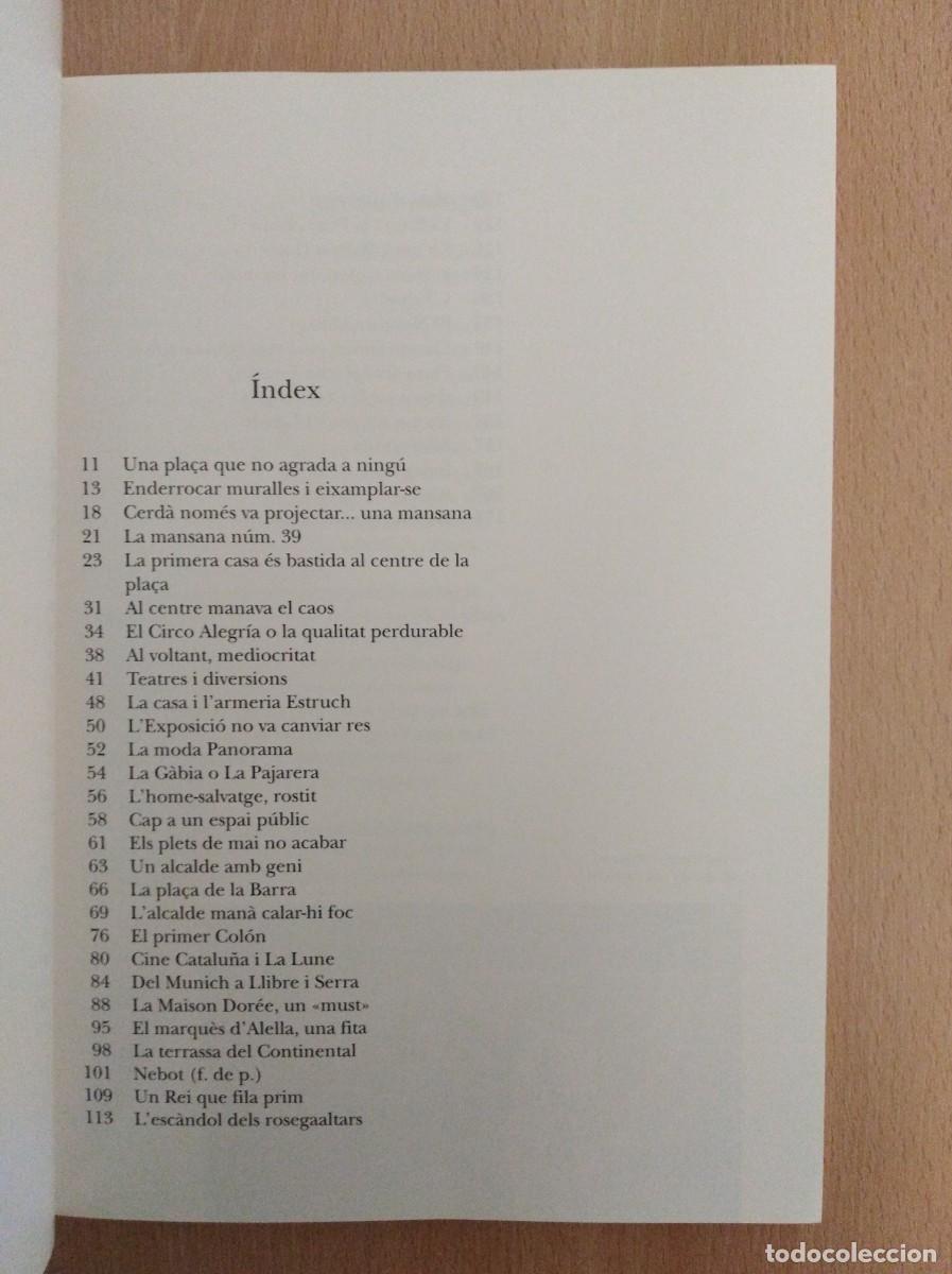 Libros de segunda mano: BIOGRAFIA DE LA PLA&Ccedil;A DE CATALUNYA. Llu&iacute;s Permanyer - Foto 4