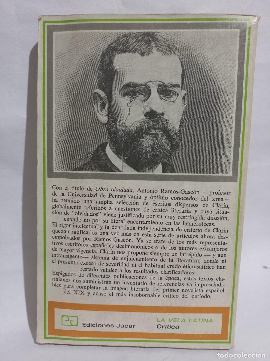 Libros de segunda mano: Clar&iacute;n - Obra Olvidada - 1973 - Foto 3