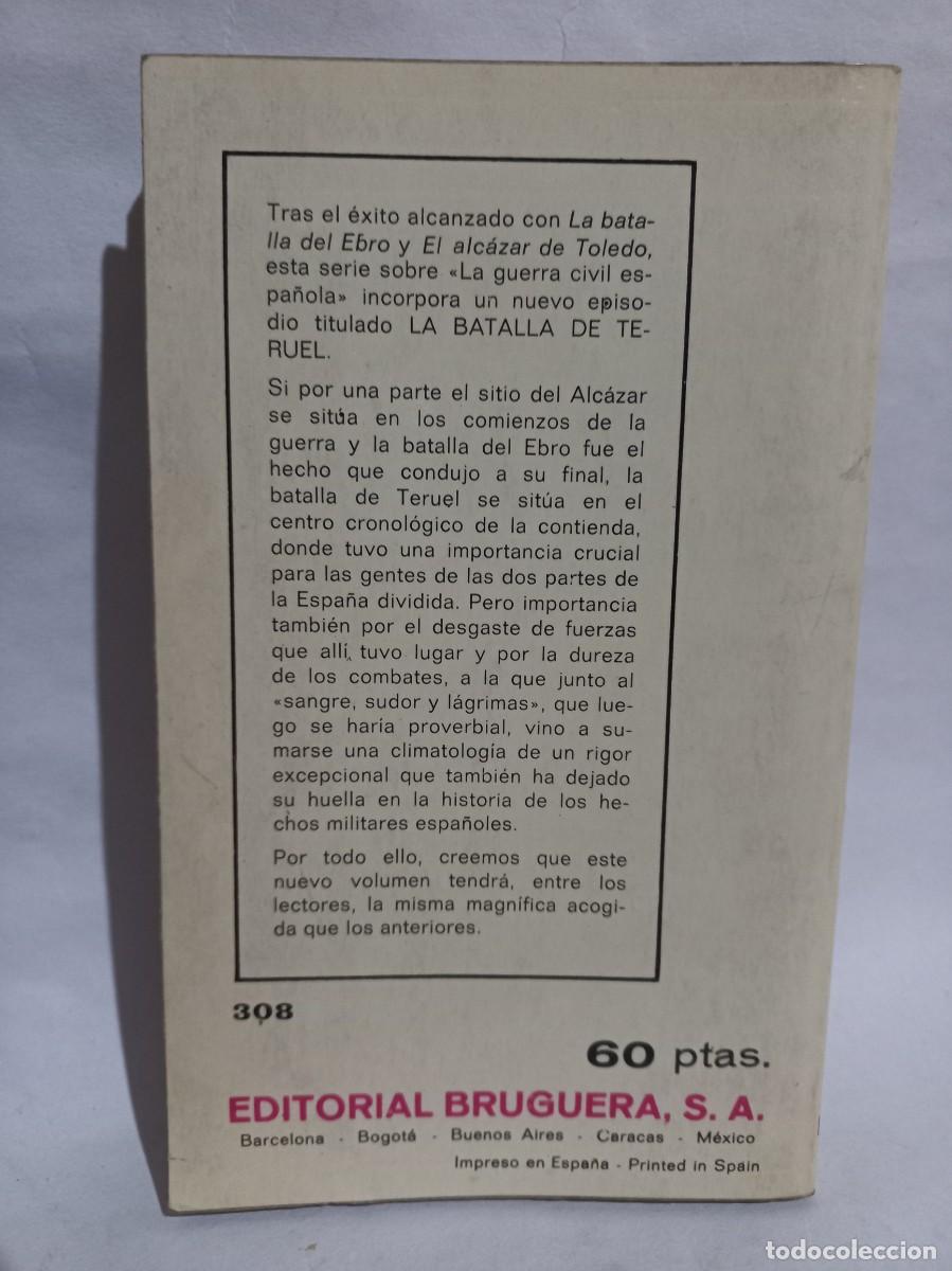 Libros de segunda mano: Pedro Luis Alonso - La Batalla de Teruel - Primera edici&oacute;n - 1975 - Foto 3