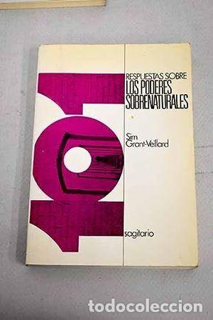 Libros de segunda mano: 101 RESPUESTAS SOBRE LOS PODERES SOBRENATURALES - GRANT VEILLARD, SIM - Foto 1
