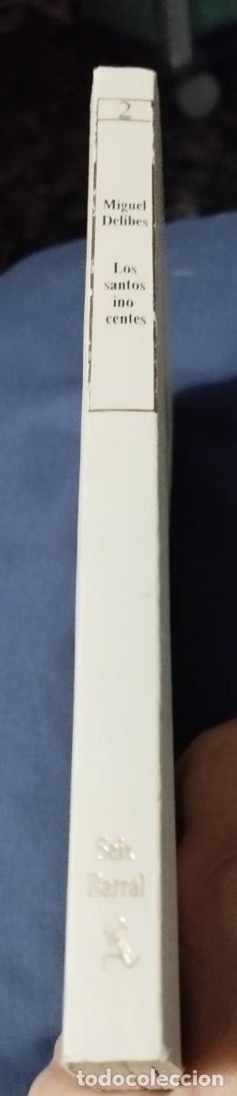 Libros de segunda mano: Libro de Miguel Delibes Los Santos Inocentes - Foto 5