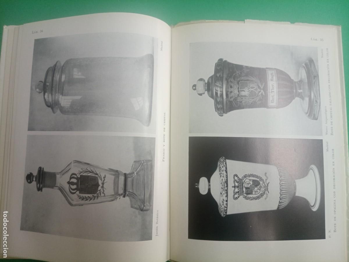 Libros de segunda mano: Antiguo libro VIDRIO Y CRISTAL DE LA GRANJA. Madrid 1969. - Foto 5