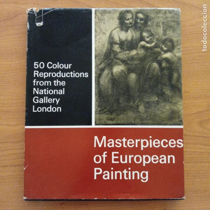 Libri di seconda mano: MASTERPIECES OF EUROPEAN PAINTING. REPRODUCCIONES GALERIA NACIONAL DE LONDRES. 1965. ARTE.