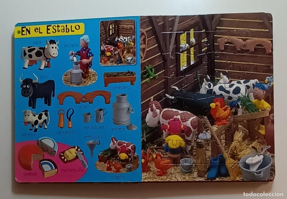 Libros de segunda mano: PUZLES DE LA GRANJA (5 PUZLES) - TODOLIBRO - Foto 4