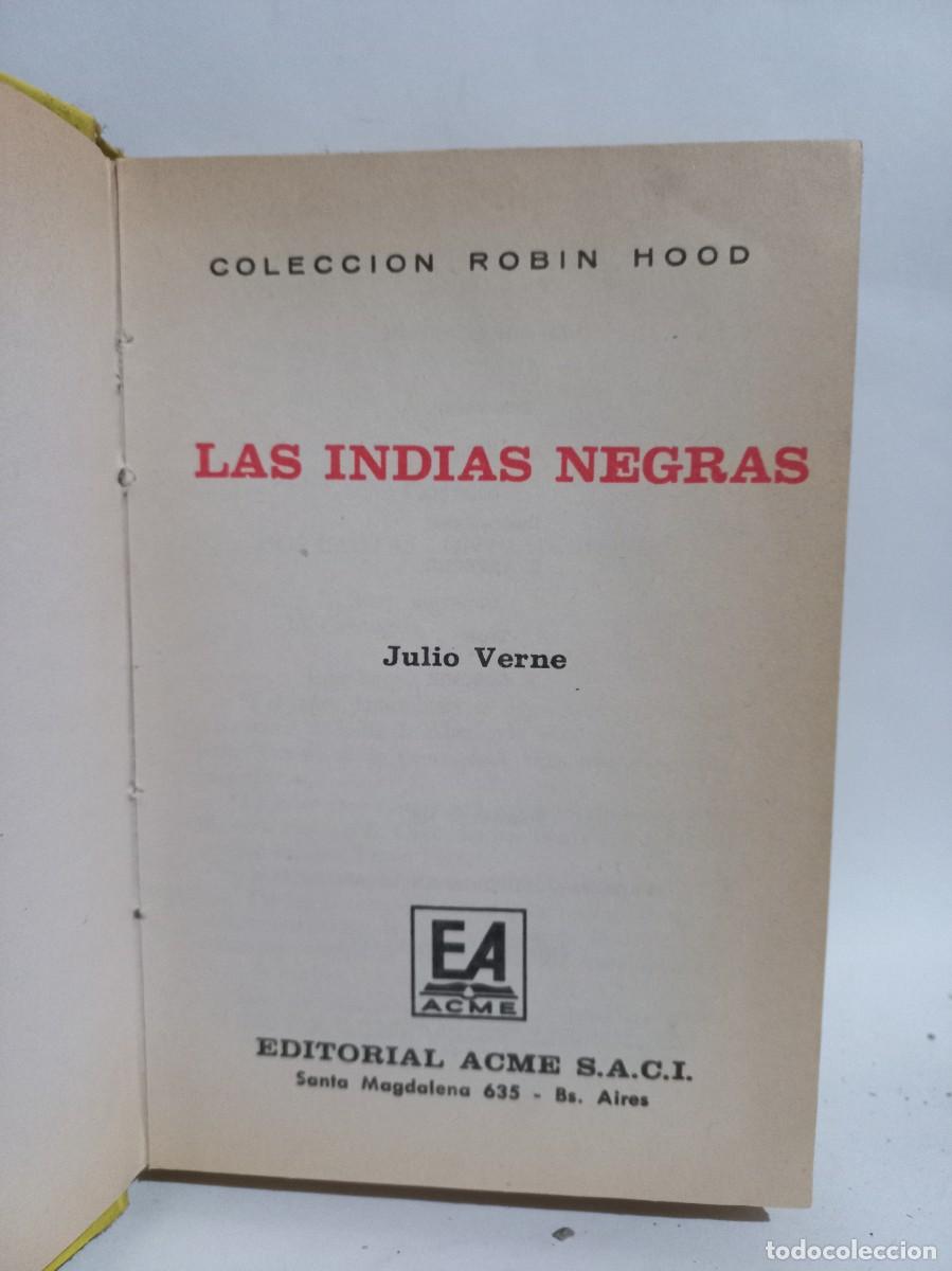 Libros de segunda mano: Julio Verne - Las Indias Negras - 1978 - Foto 2