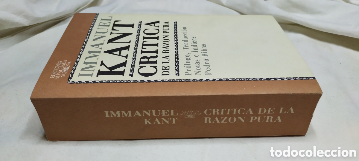 Libros de segunda mano: Cr&iacute;tica de la raz&oacute;n pura Immanuel kant - Foto 2