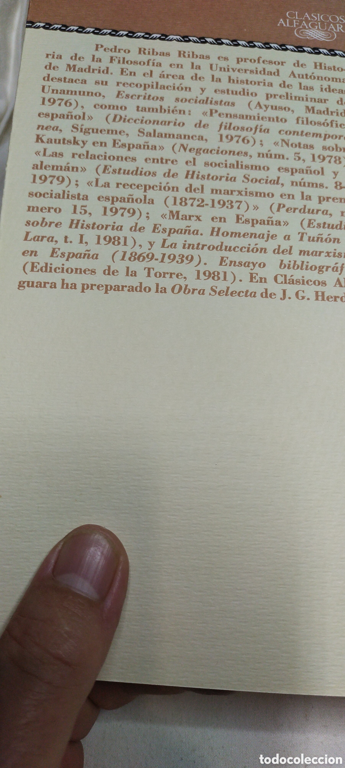 Libros de segunda mano: Cr&iacute;tica de la raz&oacute;n pura Immanuel kant - Foto 3
