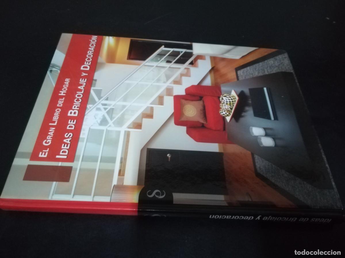 Libros de segunda mano: IDEAS DE BRICOLAGE Y DECORACION / CMA48B / EL GRAN LIBRO DEL HOGAR / SIGNO - Foto 1