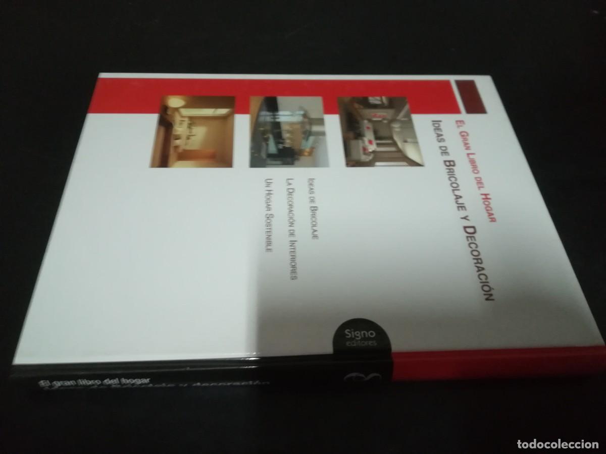Libros de segunda mano: IDEAS DE BRICOLAGE Y DECORACION / CMA48B / EL GRAN LIBRO DEL HOGAR / SIGNO - Foto 2
