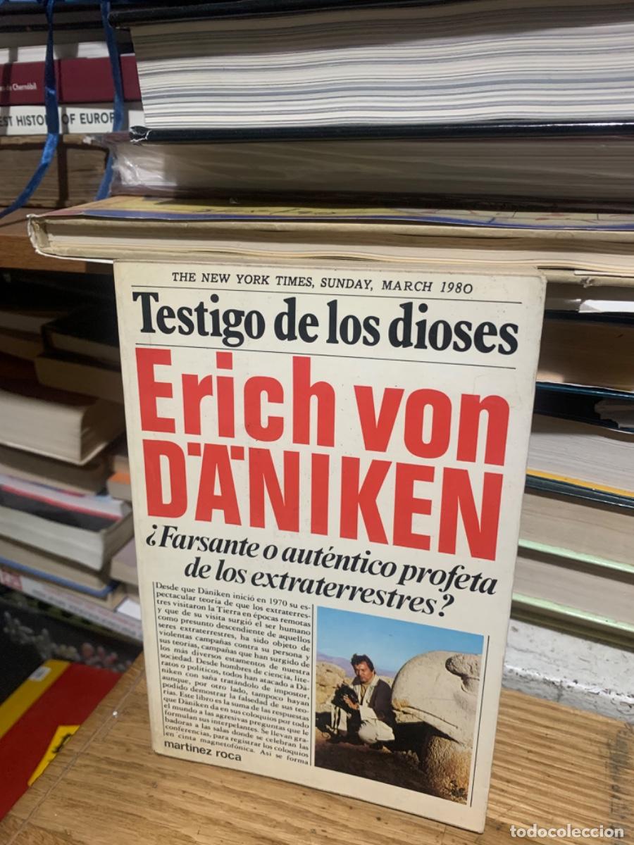 Libros de segunda mano: TESTIGO DE LOS DIOSES, ERICH VON DANIKEN, MART&Iacute;NEZ ROCA - Foto 1