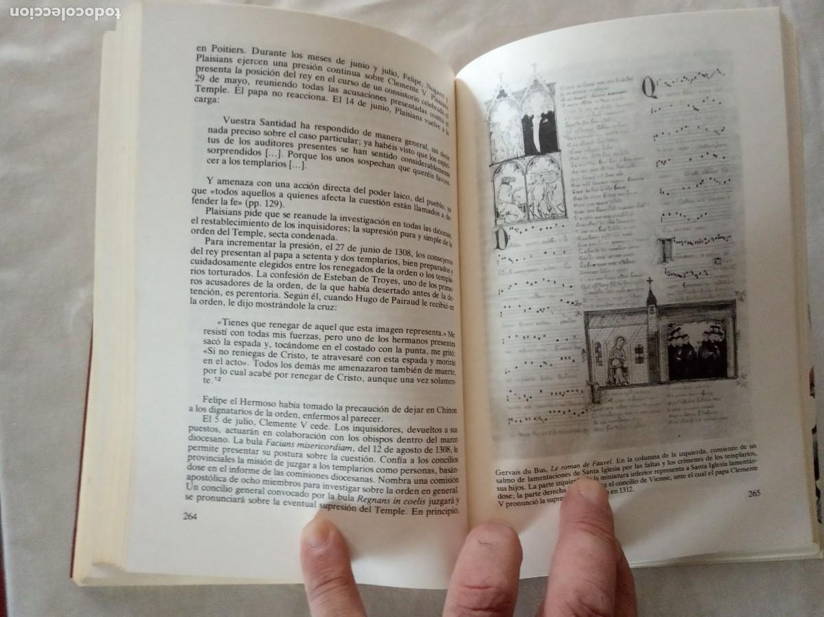 Libros de segunda mano: AUGE Y CA&Iacute;DA DE LOS TEMPLARIOS. - LIBRO ALAIN DEMURGER. - Foto 5