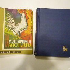 Libros de segunda mano: IX ASAMBLEA NACIONAL DE AVICULTURA MEMORIA CATALOGO VALLADOLID OCTUBRE 1961