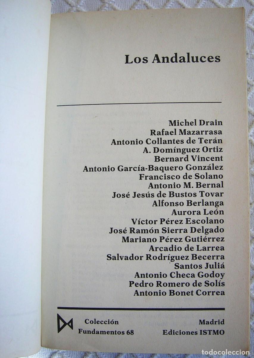 Libros de segunda mano: LOS ANDALUCES - DE MUCHOS AUTORES - - Foto 4
